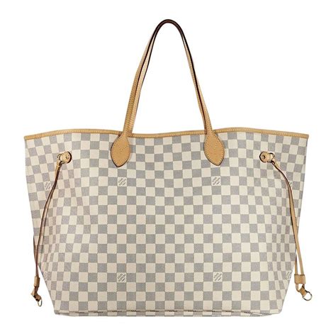 grey and white louis vuitton bag